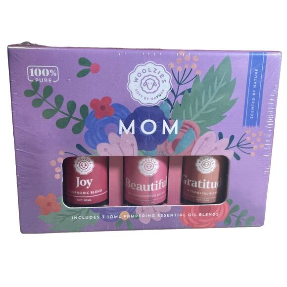 Woolzies Laundry Essential Oils set Joy, Beautiful & Gratitude, Birthday - Picture 1 of 2